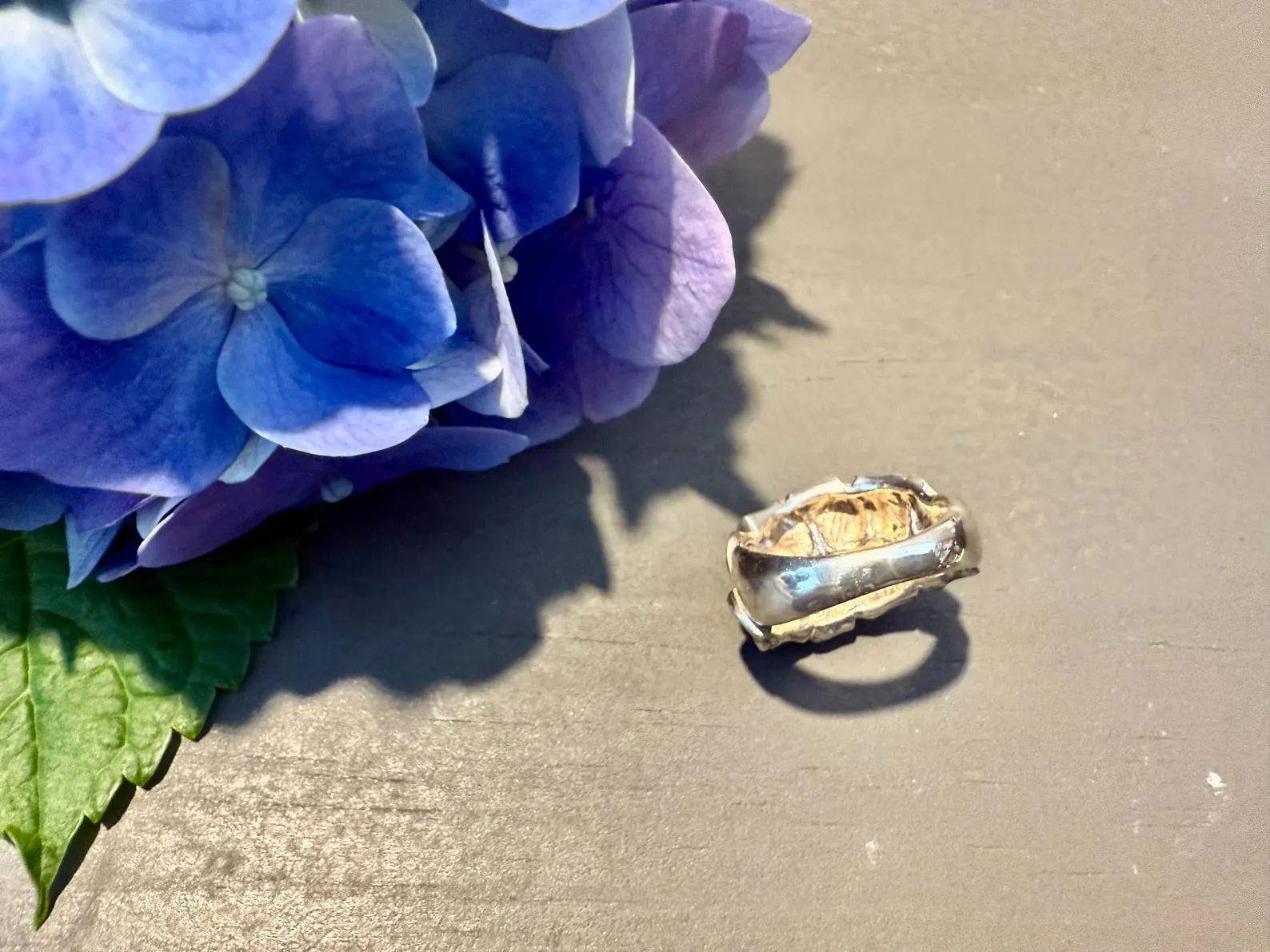 Hydrangea Flower Ring - 画像 (2)