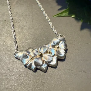 Hydrangea Flower Pendant