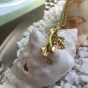 Baby Gecko Pendant
